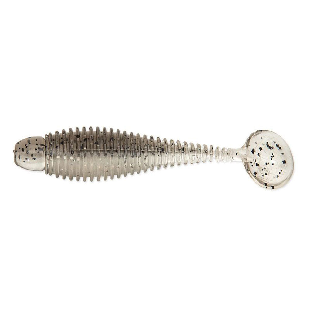 Lunker City Grubster 7,2 cm 2,75 Silver Flash