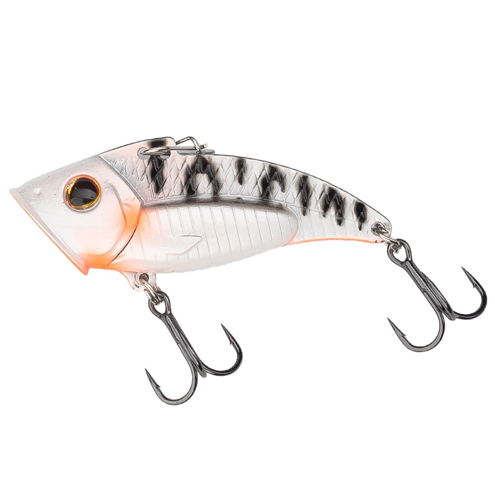 Hecht Barsch Lure Drop Exklusive Produkte Berkley Rattling Powerblade 5,5 cm White Tiger HB Edition