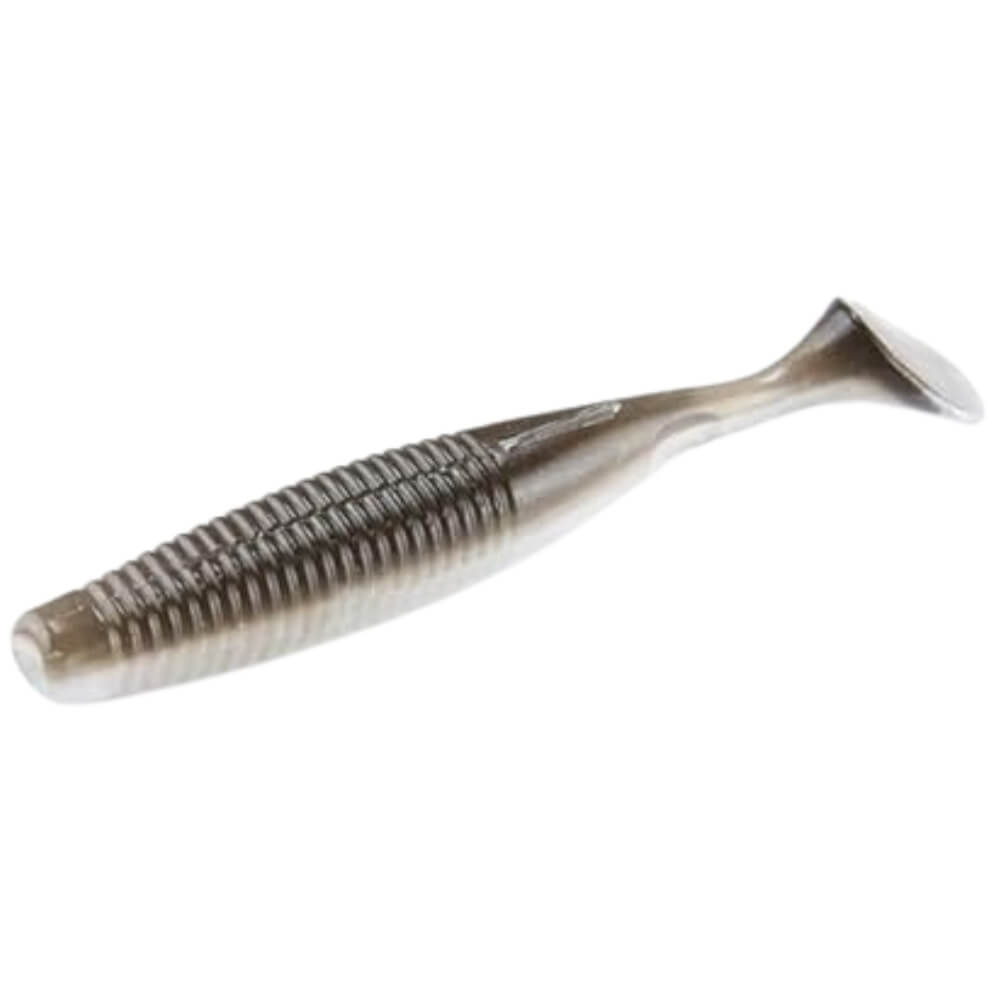 Lurefans Paddle Tail 3,0" #21 Grau Schwarz