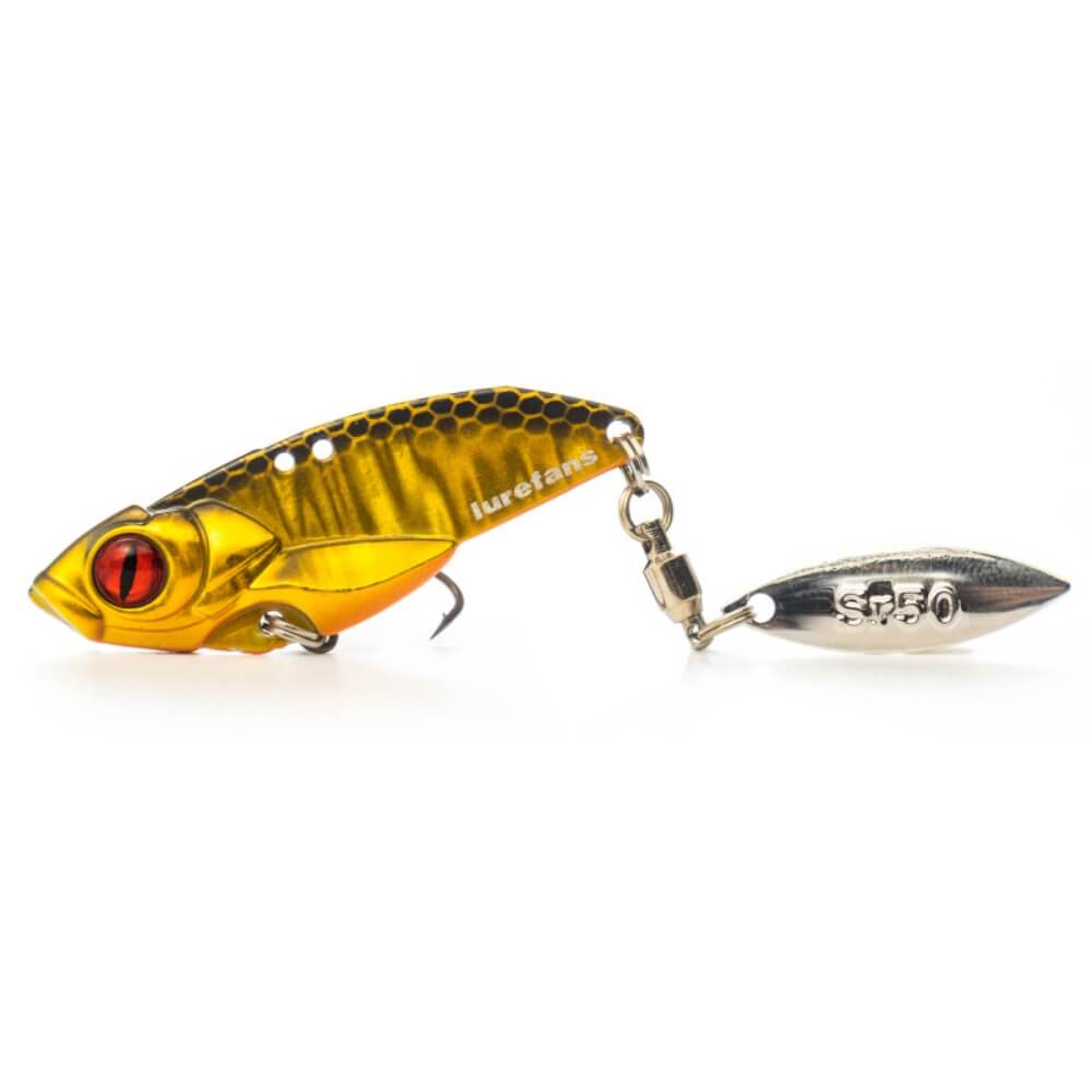 Lurefans Super Rattlesnake SR50 Crystal Gold Mirror