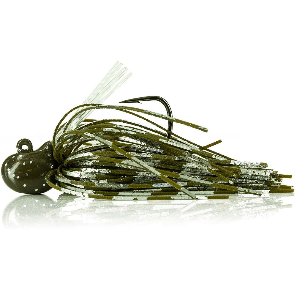 Molix Nano Jig 7 g Green Pumpkin Flash