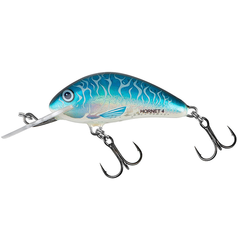 Salmo Hornet 3,5 cm Sinking Holographic Super Bleak