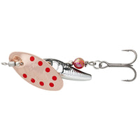 Bewertung von Falko für das Produkt Sticklebait Spinner #2 / 7.3 g / Copper Red