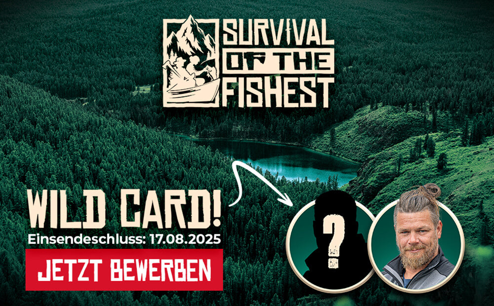 Gewinne eine Wild Card für das erste Survival-Format von HechtundBarsch.de im Team Markus Eule.