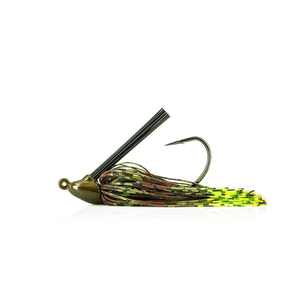 Molix Tenax Jig Wide Gap 10,5 g 38 oz Green Pumpkin Chartreuse