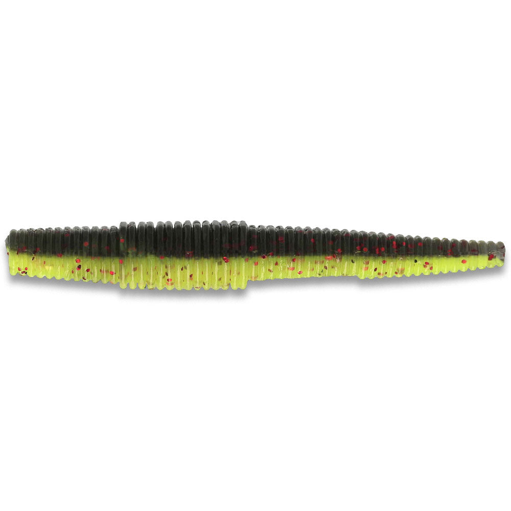 Westin-Ned-Worm-Slim-Black-Chartreuse
