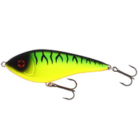 Bewertung von Thomas für das Produkt Swim Glidebait 8 cm Suspending | 16 g / Firetiger