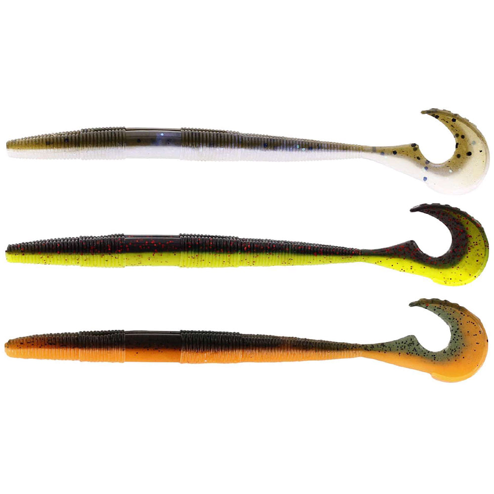 Westin Swimming Worm 13,0 cm 5,0 g Dark Water Mix 7