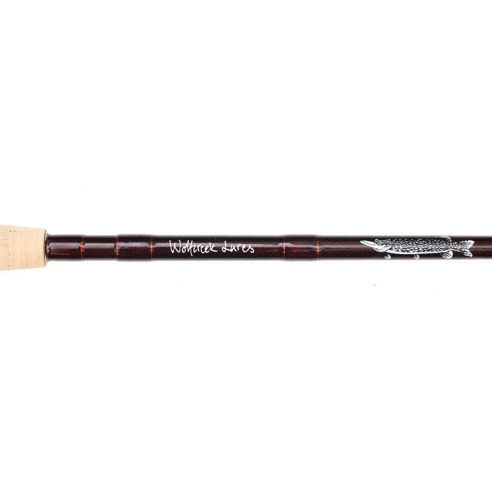 Wolfcreek Lures Wolfcreek Damn You Rod Pike Musky Casting Blank Detail