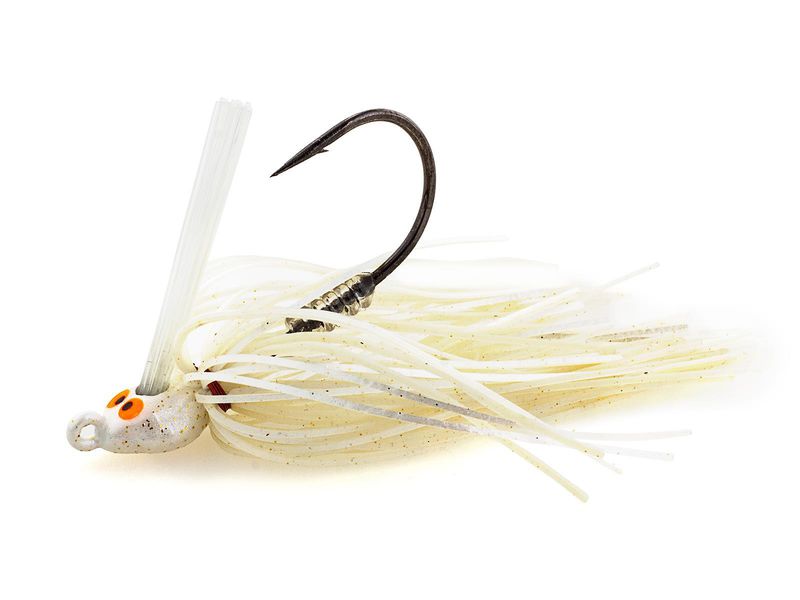 Z Man CrossEyeZ Snakehead Swim Jig 10,5 g 38 oz Pearl Ghost