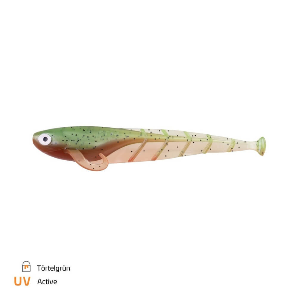Zeck Quappie 8 cm / 10 cm / 12 cm / 15 cm / 18 cm / Törtelgrün
