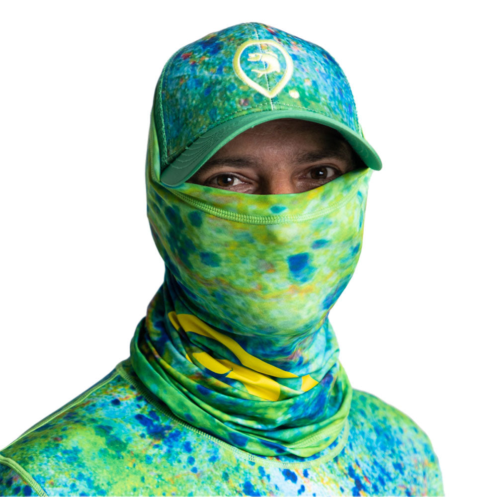 adventer fishing UV Neck Gaiter Mahi Mahi