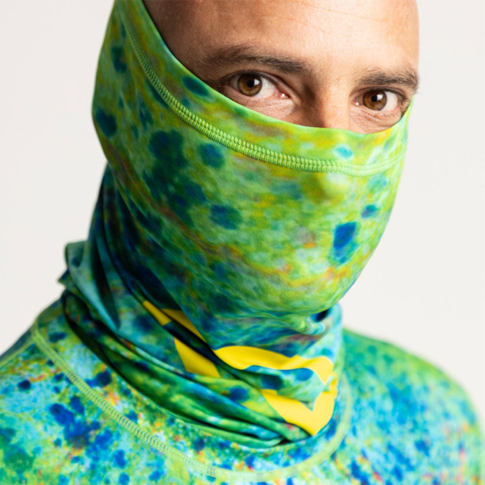 adventer fishing UV Neck Gaiter Mahi Mahi
