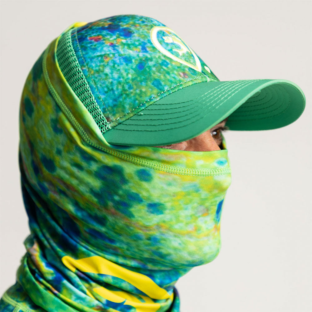 adventer fishing UV Neck Gaiter Mahi Mahi
