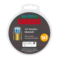 Bewertung von Simon für das Produkt Shirasu 1x7 Stahlvorfach (unbeschichtet) / 5 m 6 kg