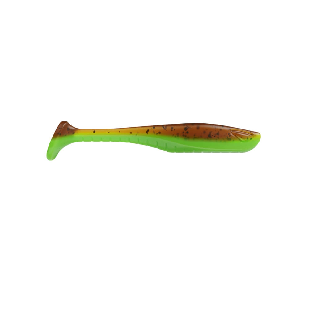Capt'n Greenfin Samba Paddle 7 cm Green Pumpkin