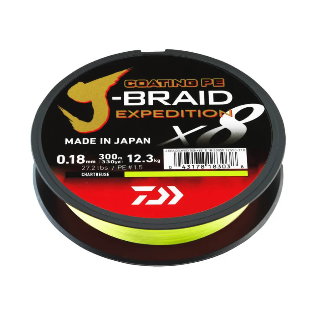 Daiwa J-Braid Expedition X8 / 150 m bei HechtundBarsch.ch