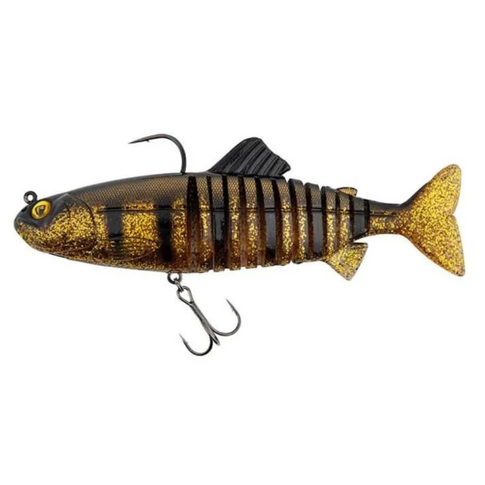 Fox Rage Ultra UV Jointed Replicant Swimbait Golden Perch
