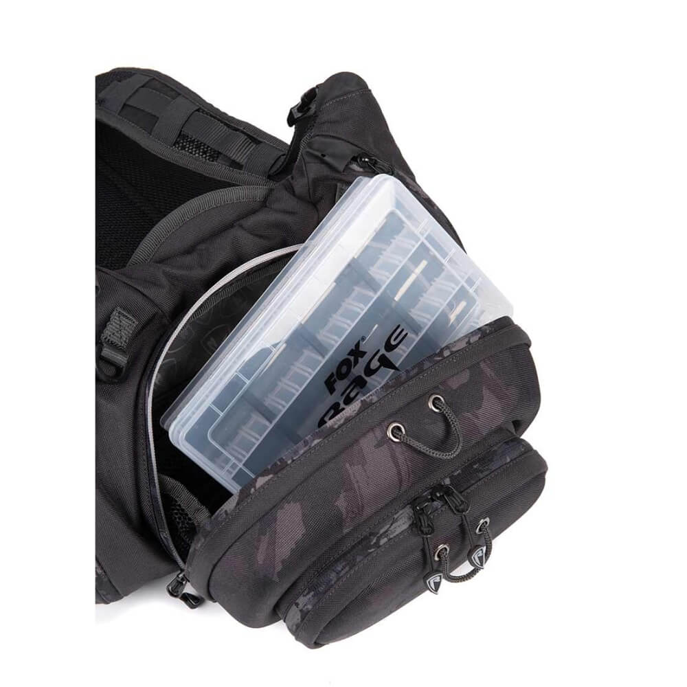Fox Rage Voyager Camo Chest Pack mit Box