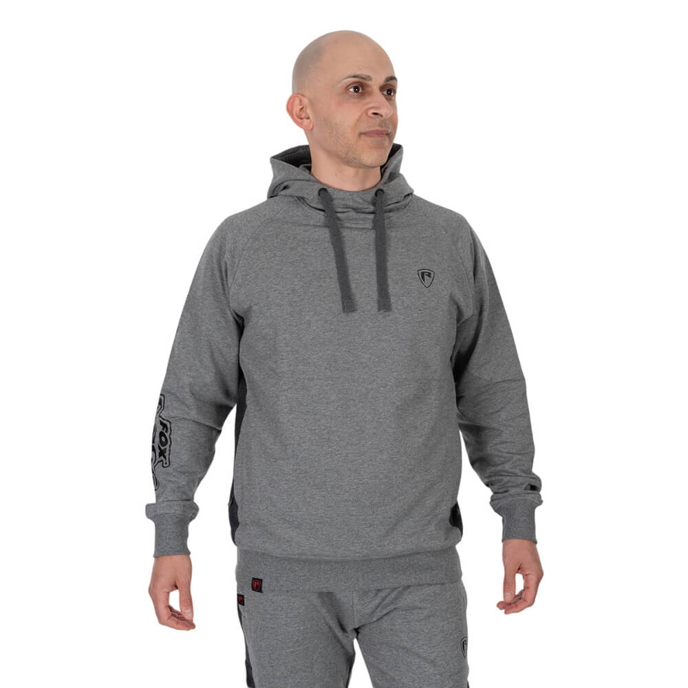 Fox Rage Voyager Grey Hoody Front