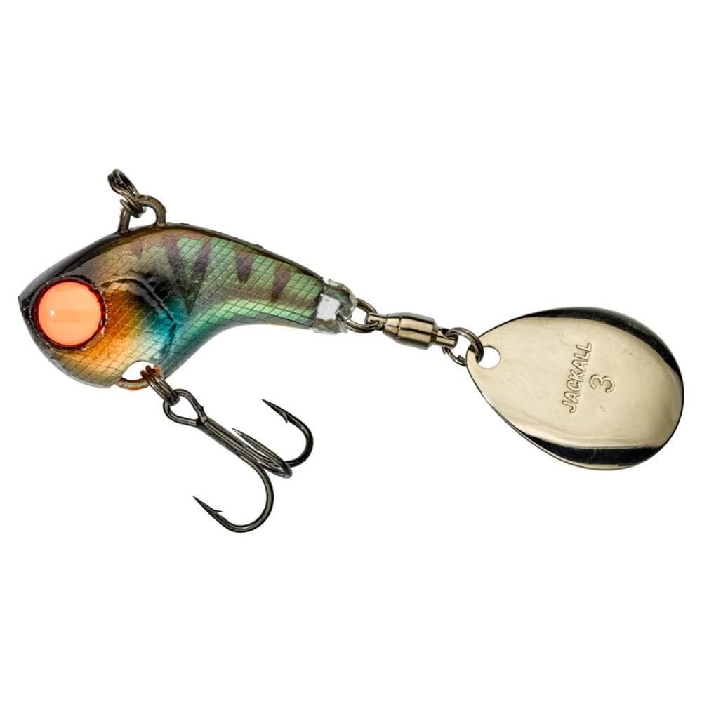 Illex Deracoup 10,5 g /  3/8 oz / Jig-Spinner Magic Green Perch