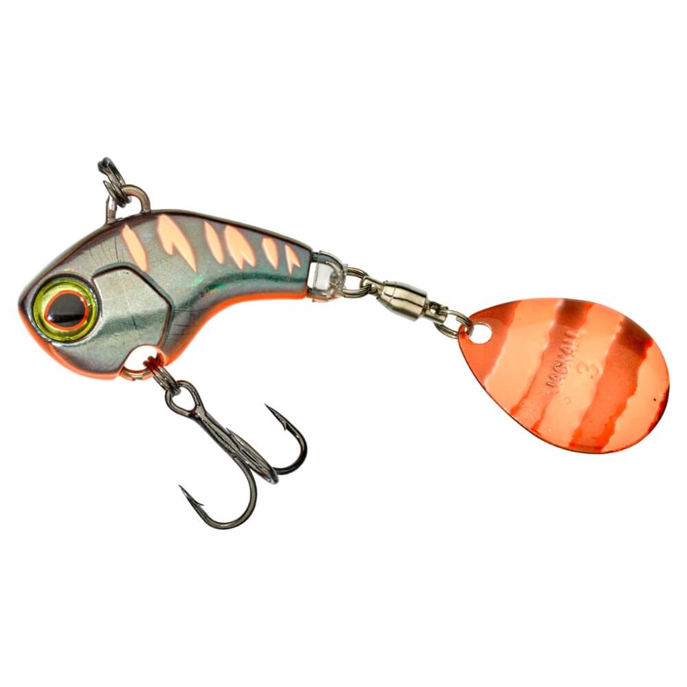 Illex Deracoup 21 g / 3/4 oz / Jig-Spinner Motor Oil Tiger