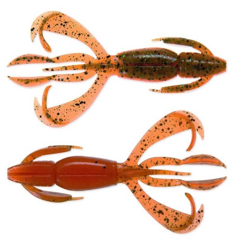 Keitech Crazy Flapper Motoroil Orange