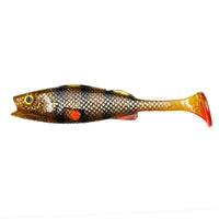 Bewertung von Niklas für das Produkt KØFI Perch Shad 7 cm (KÖFI) Motoroil Perch