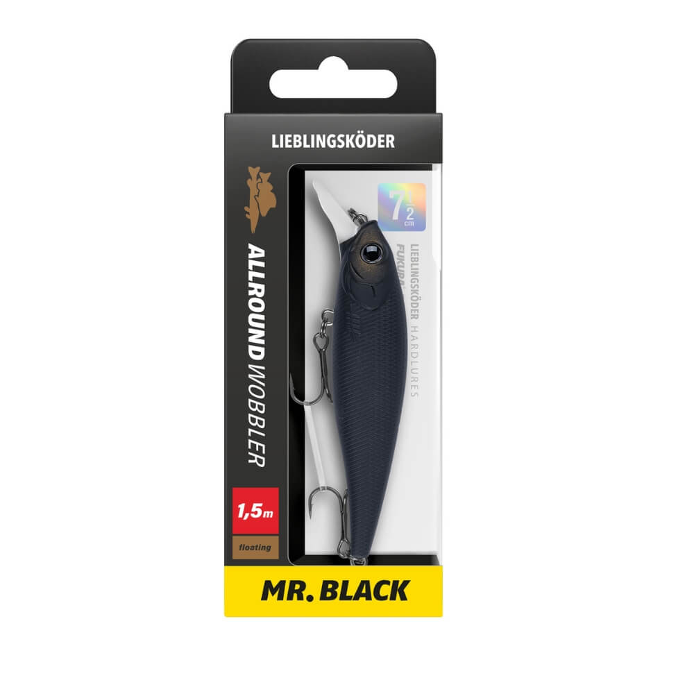 Lieblingsköder Allroundwobbler MR. Black