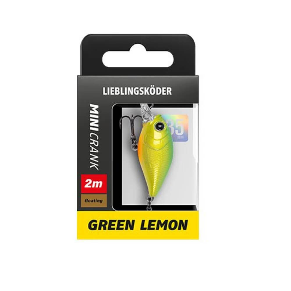Lieblingsköder Mini Crank F2 Green Lemon