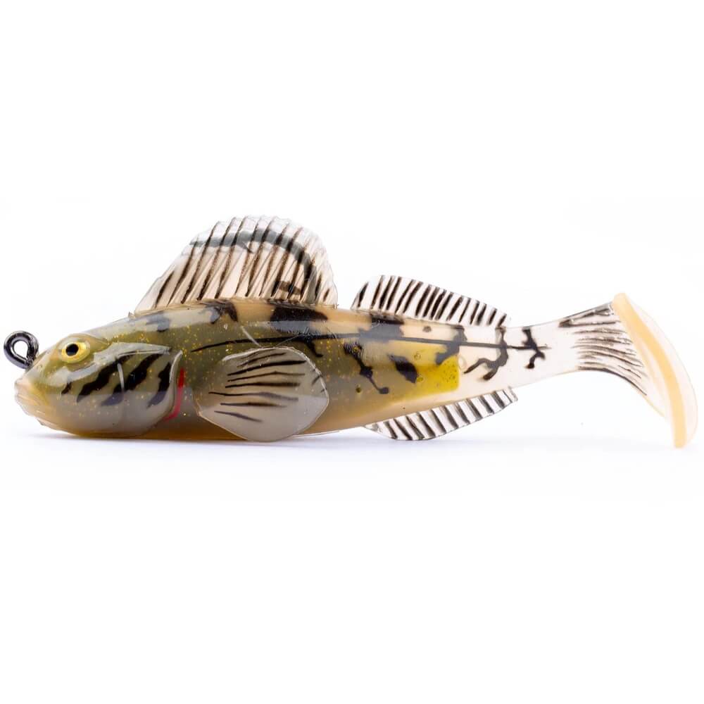 Live Target Rigged Goby 2.0 Yellow Pumpkin