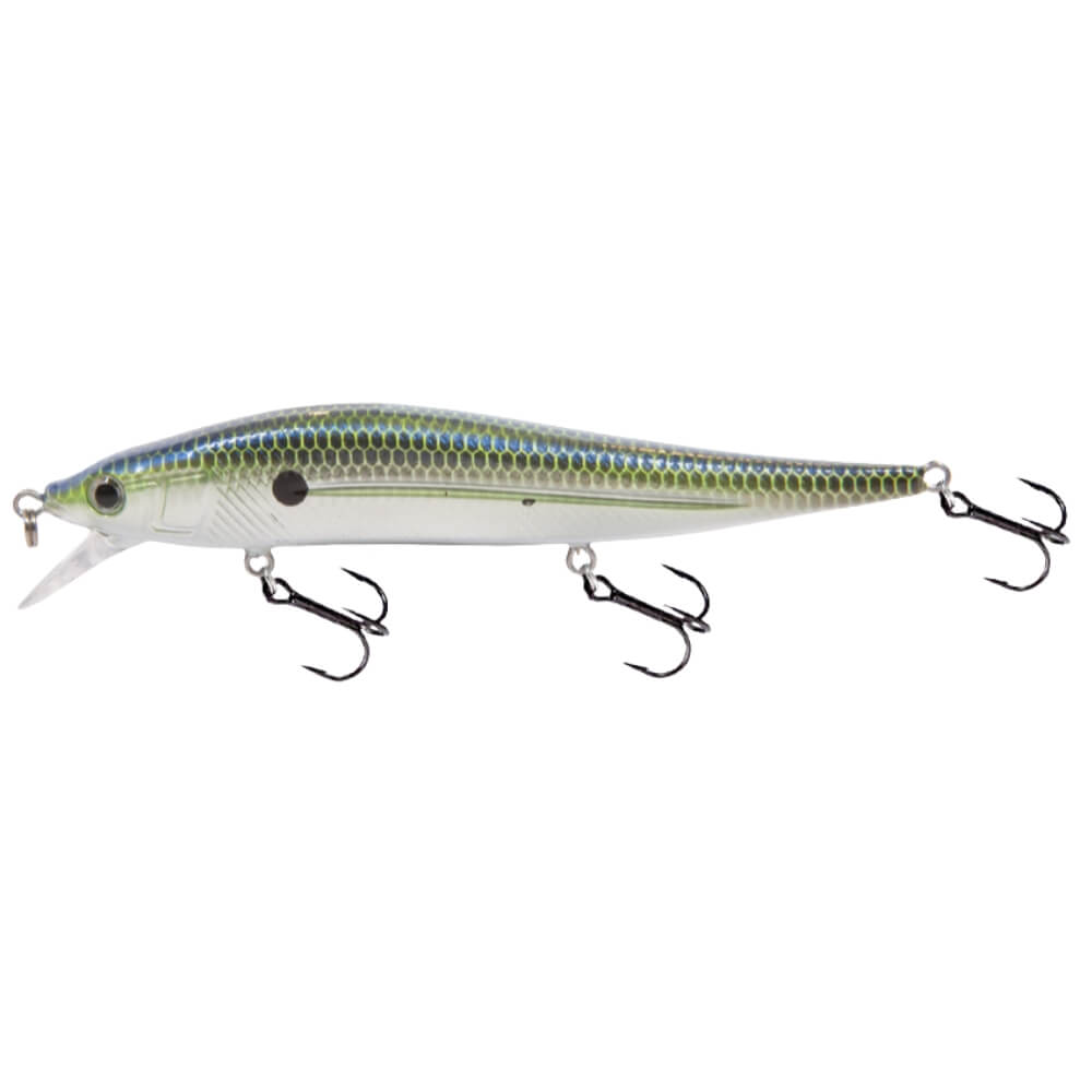 Livingston Lures Jerk Master 121C Chrome XXX Shad
