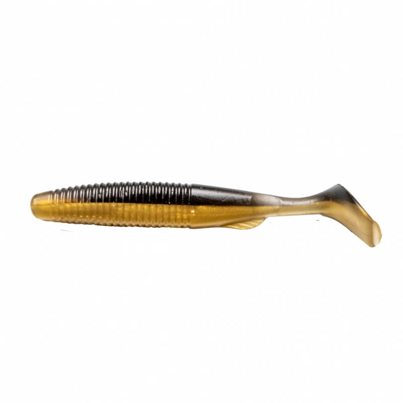 Lurefans Paddle Tail 3,0" #15 Gold Minnow