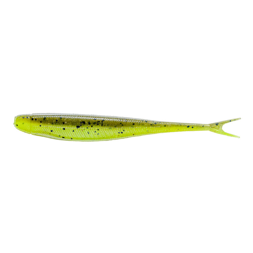 Noike SLT Minnow 3,5" / 4" Green Pumpkin Chartreuse