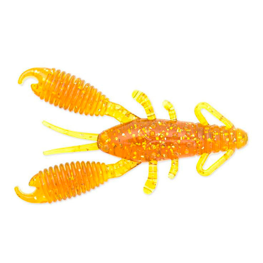 Reins Ring Craw Mini 2,5 6,2 cm Motor Oil Gold FLK