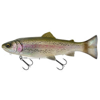 Bewertung von Uwe für das Produkt 3D Line Thru Pulsetail Trout 20 cm /102 g / Clear Rainbow Trout