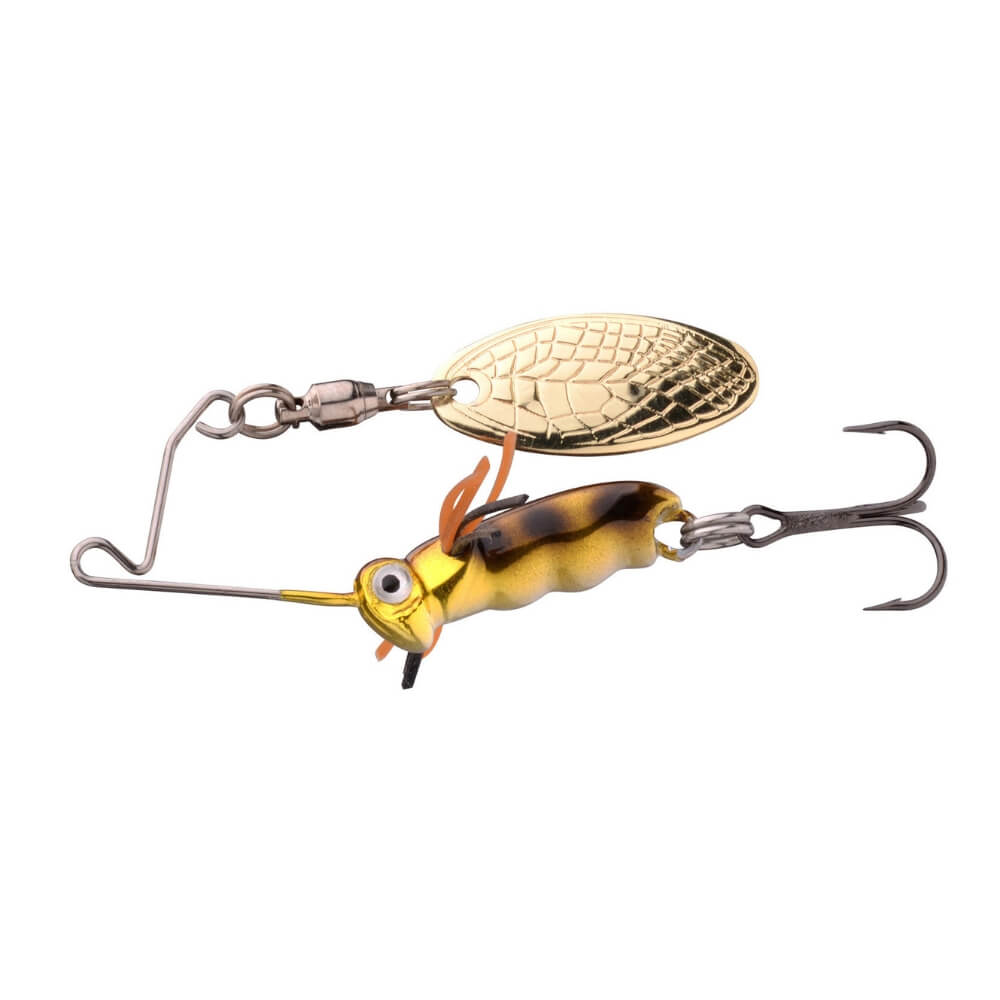 Spro Larva Micro Spinnerbait 4 cm / 7 g / Drillingshaken Minnow