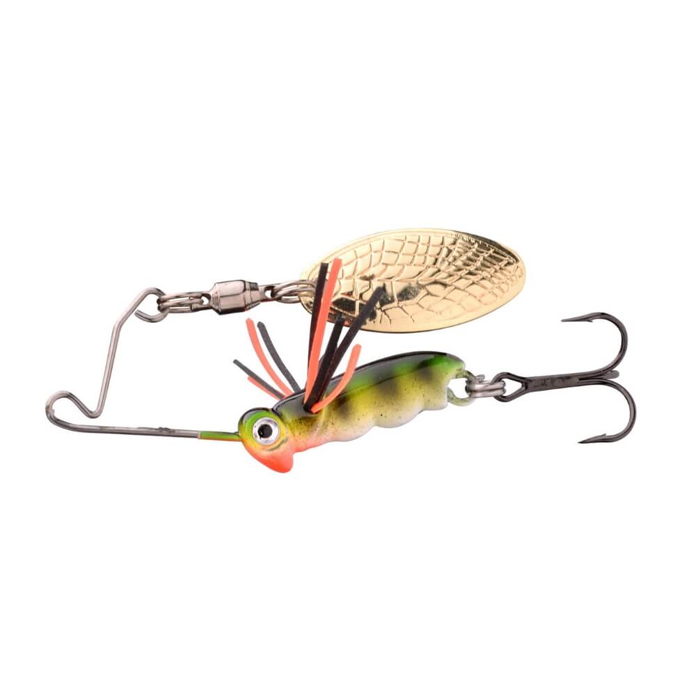 Spro Larva Micro Spinnerbait 4 cm / 7 g / Drillingshaken Perch