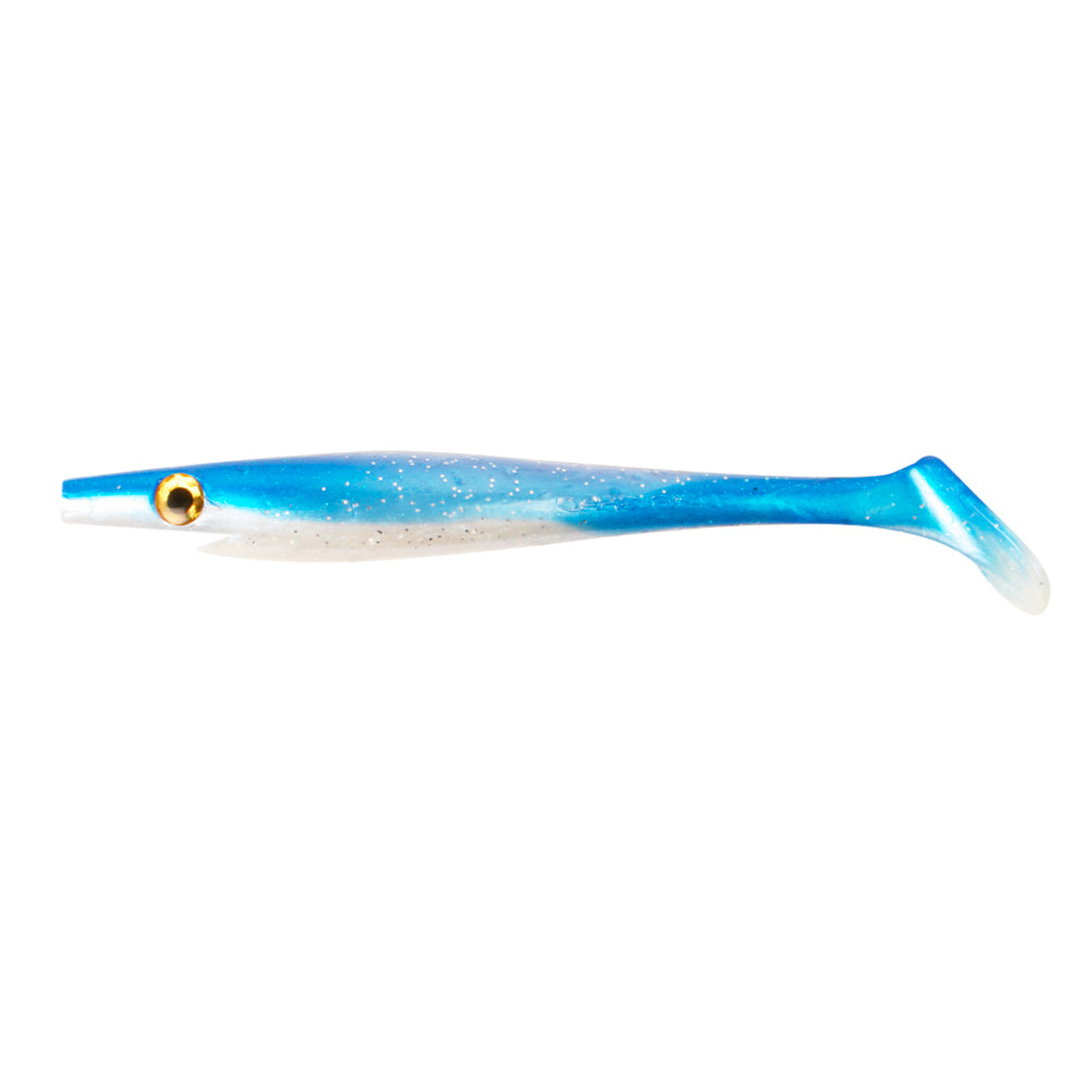 Strike Pro The Pig Shad Nano 6 15 cm Blue Pearl
