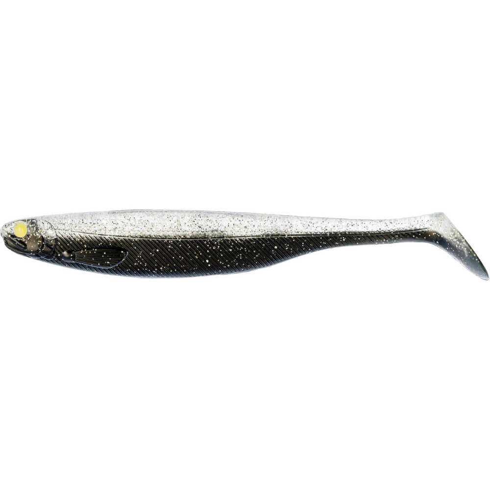 Westin ShadTeez Slim 10 cm / 12 cm (1 Stück) Black Yin Glow