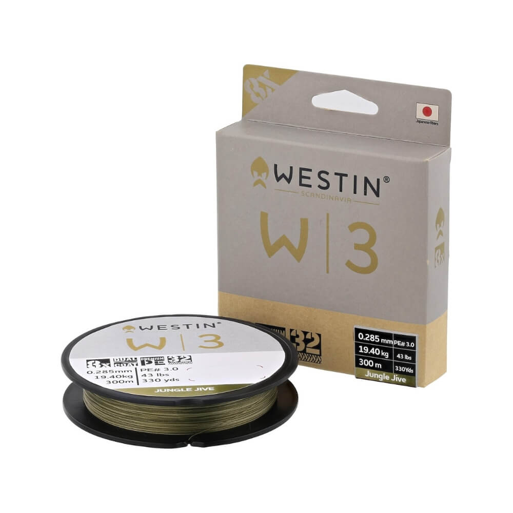 Westin W3 Deadbait 8-Braid 0,285 mm / 0,33 mm / 0,405 mm