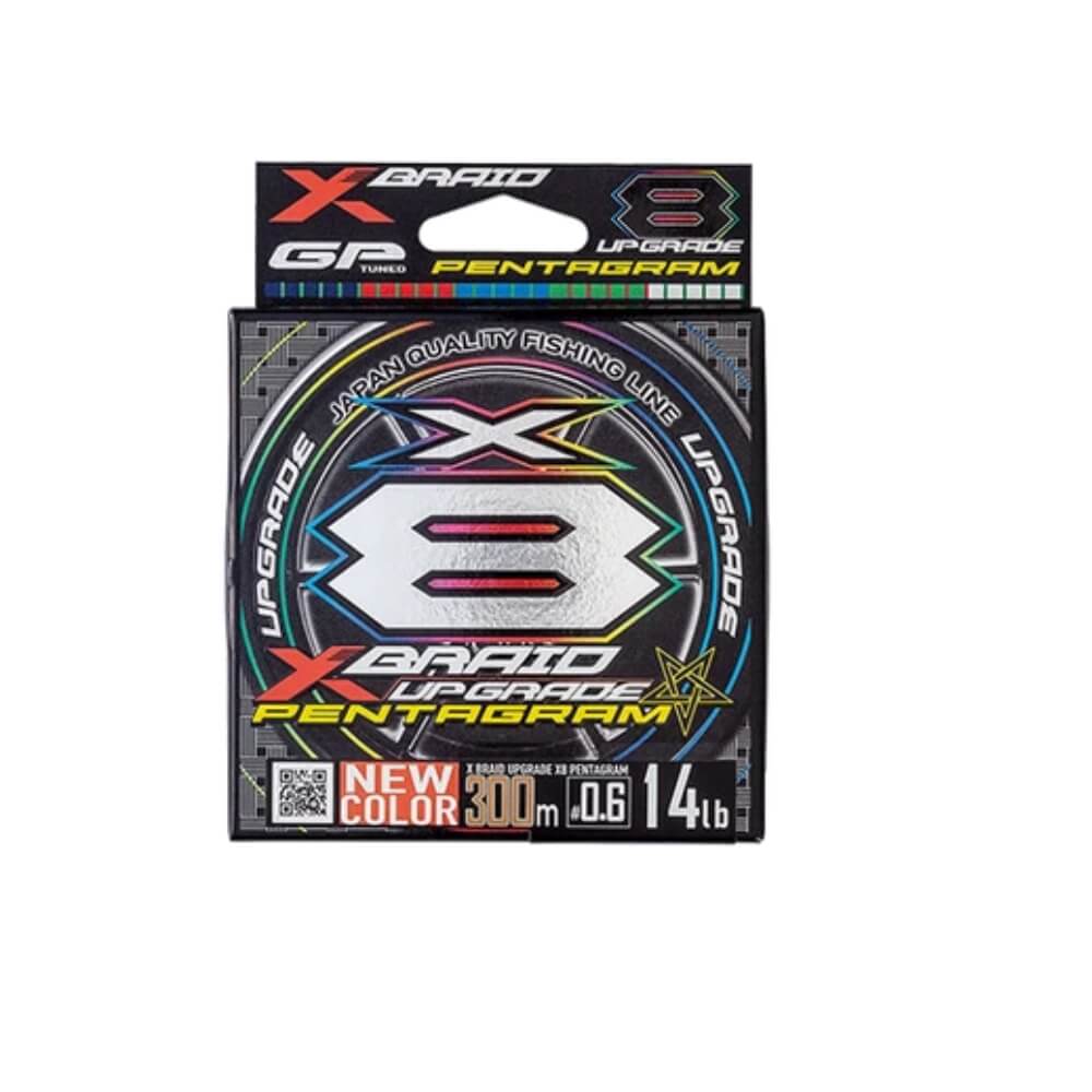 YGK Upgrade X8 Pentagram Multicolor / 150 m bei HechtundBarsch.ch